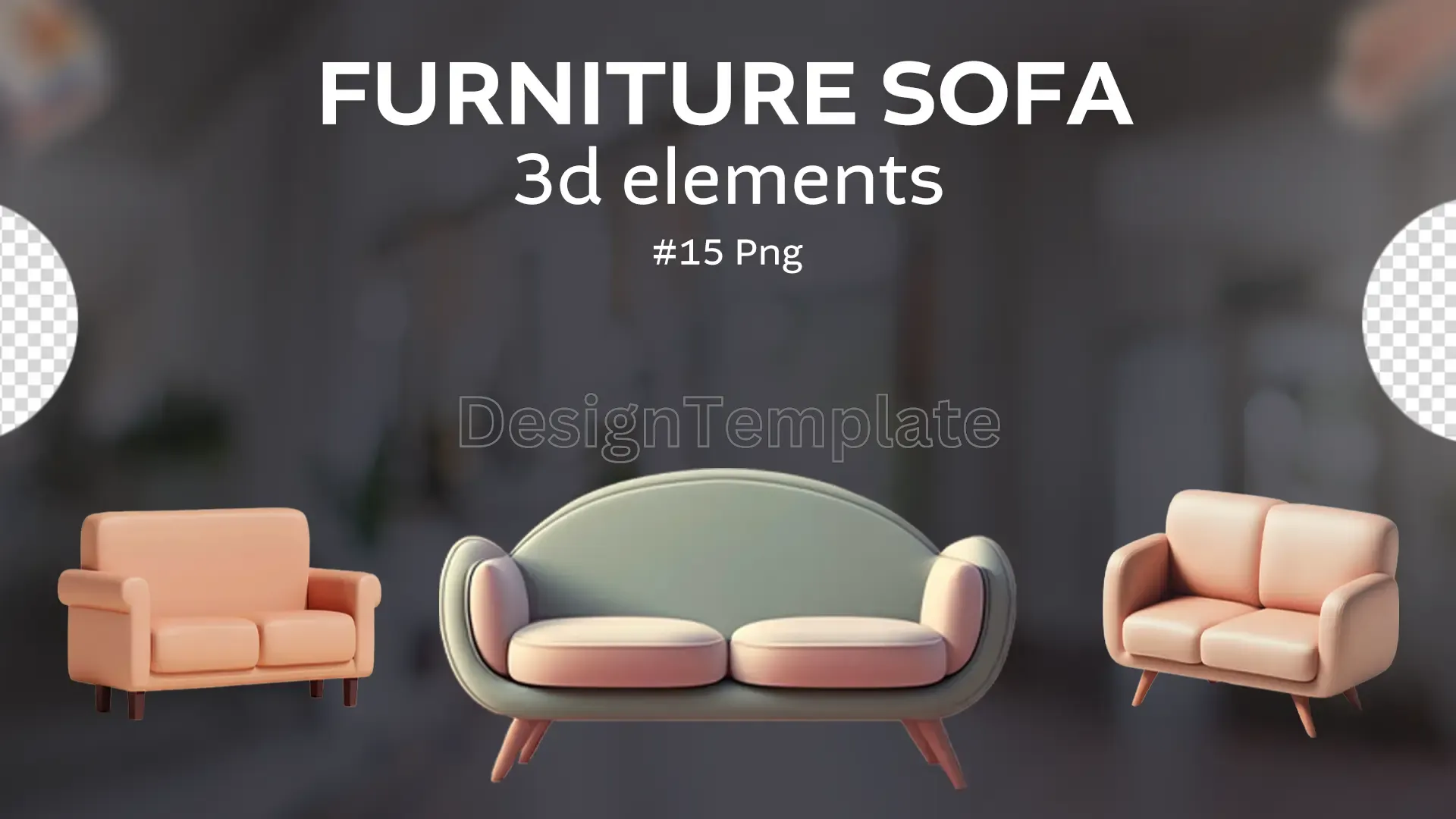 Sitting Pretty 3D Sofa Graphics Pack image